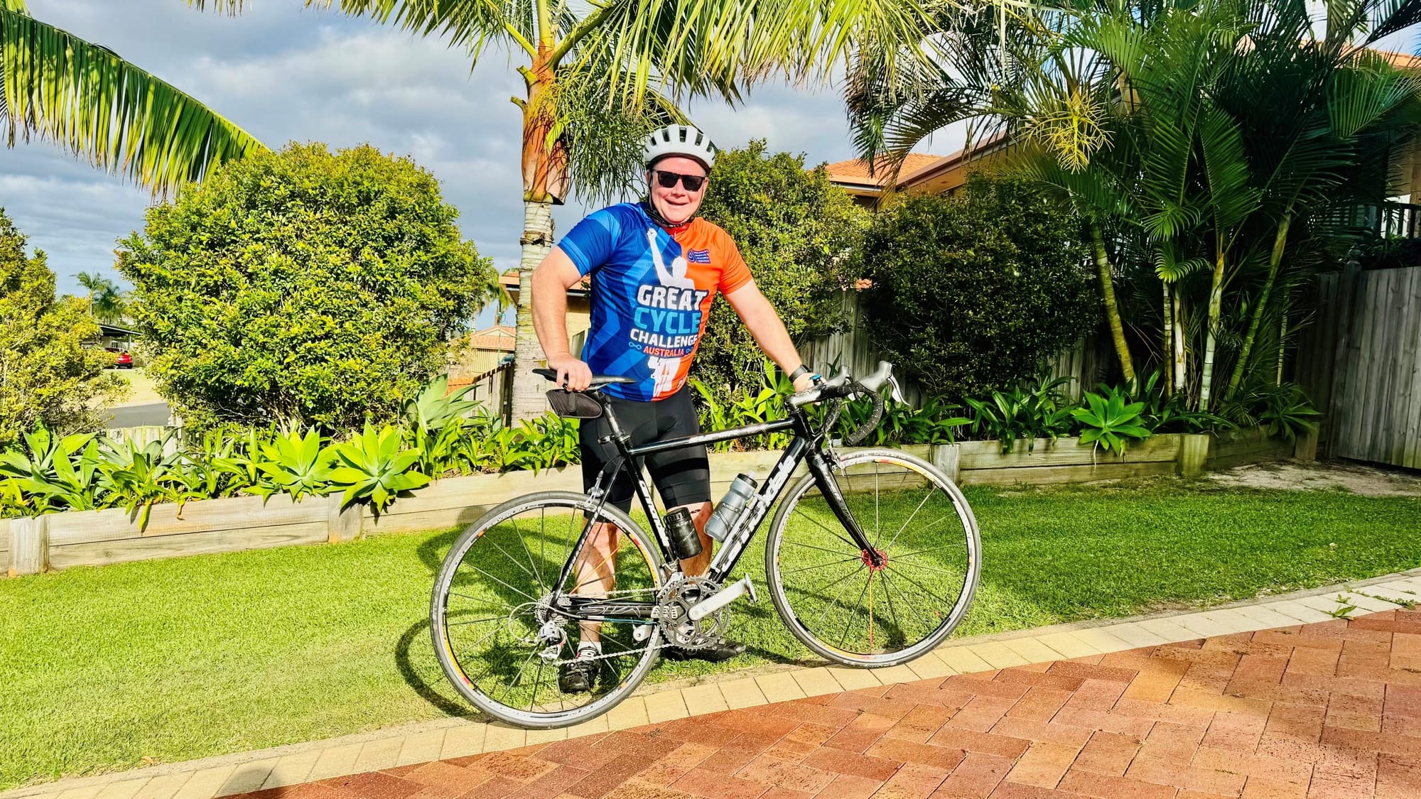 Bradbury joins the ride to fight kids cancer