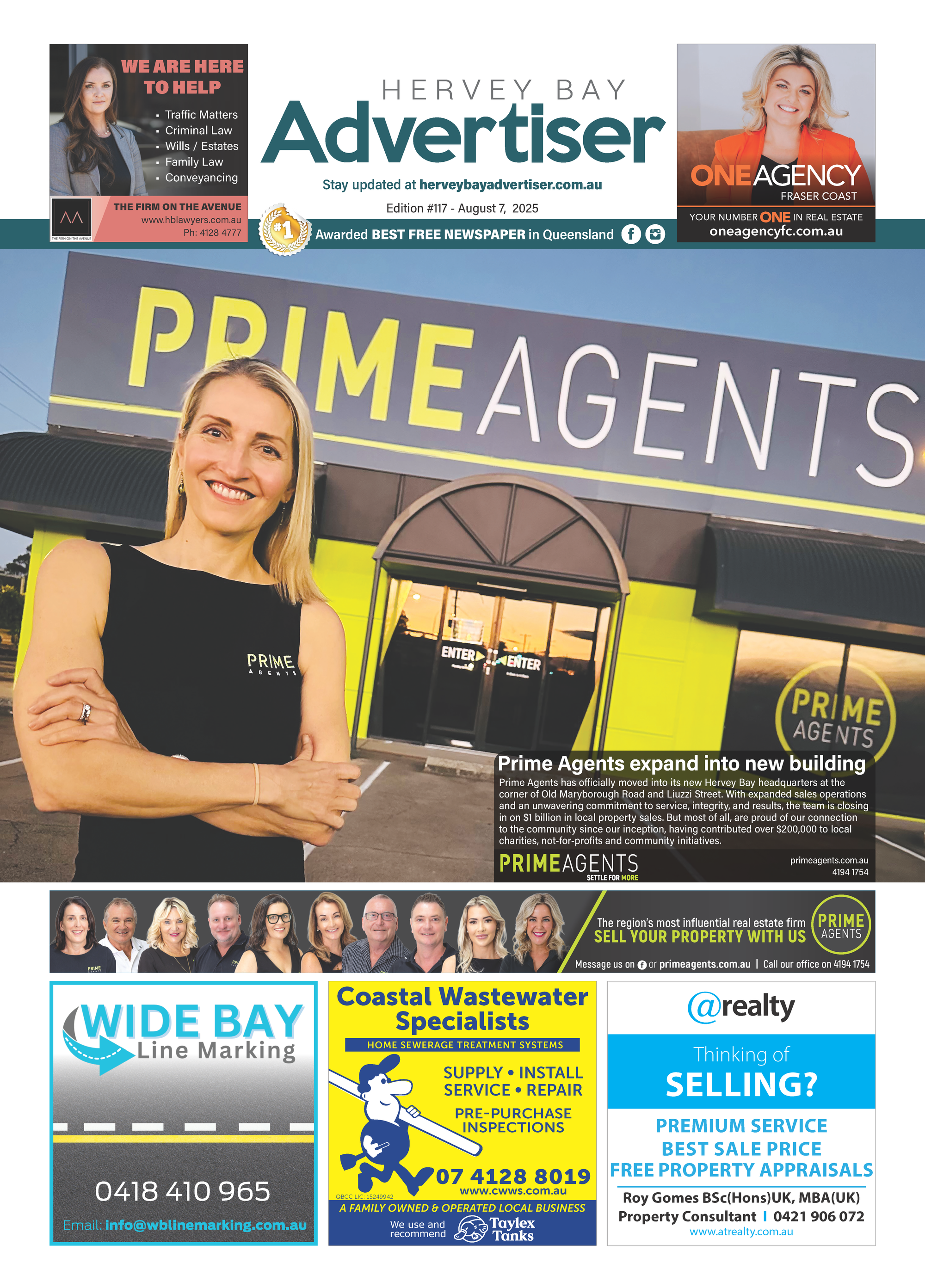 Hervey Bay Advertiser 7th August 2025  post
                                image