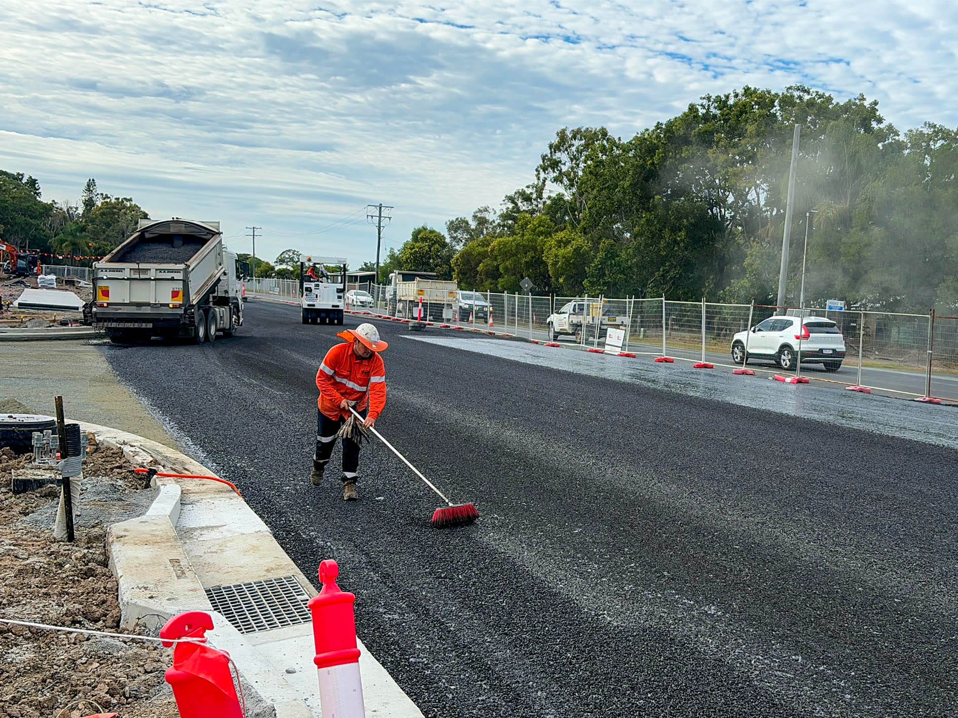 Boundary Road Traffic light project progresses