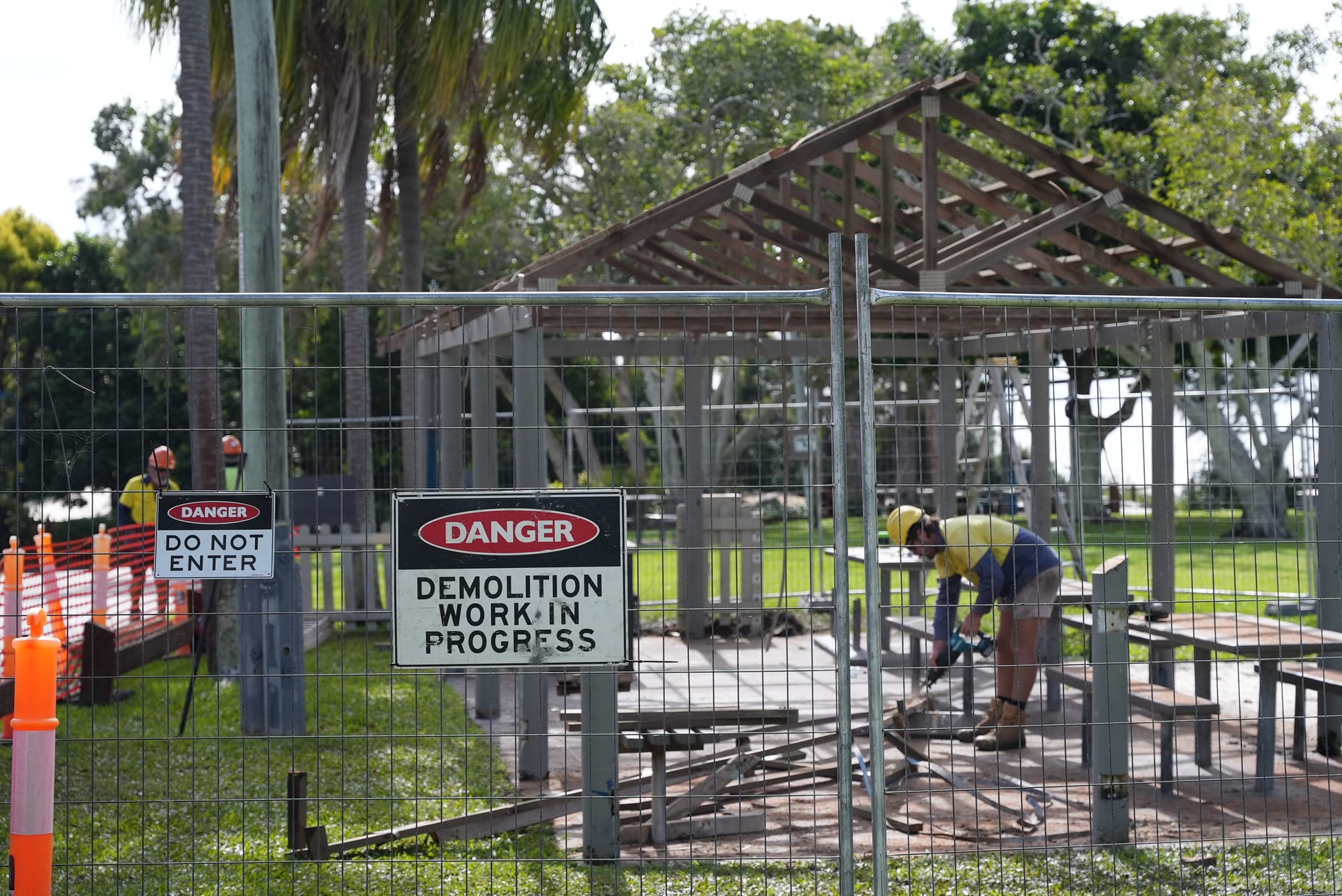 Upgrade underway at Dayman Park
