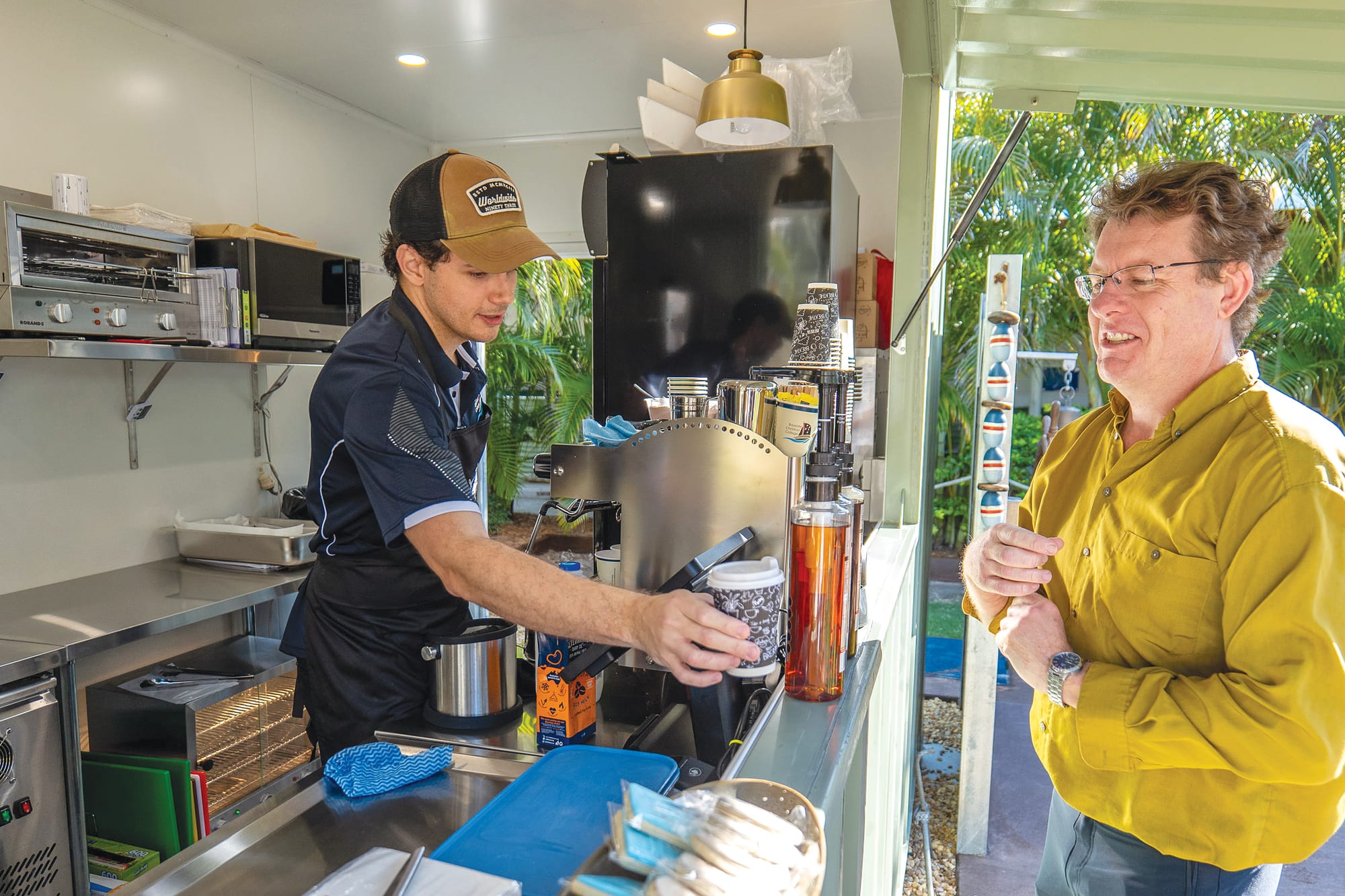 Bayside Christian College Castaway Café opening
