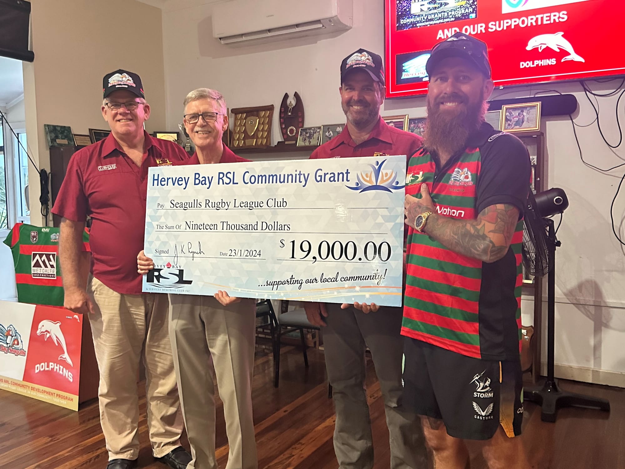 Touchdown with RSL grant