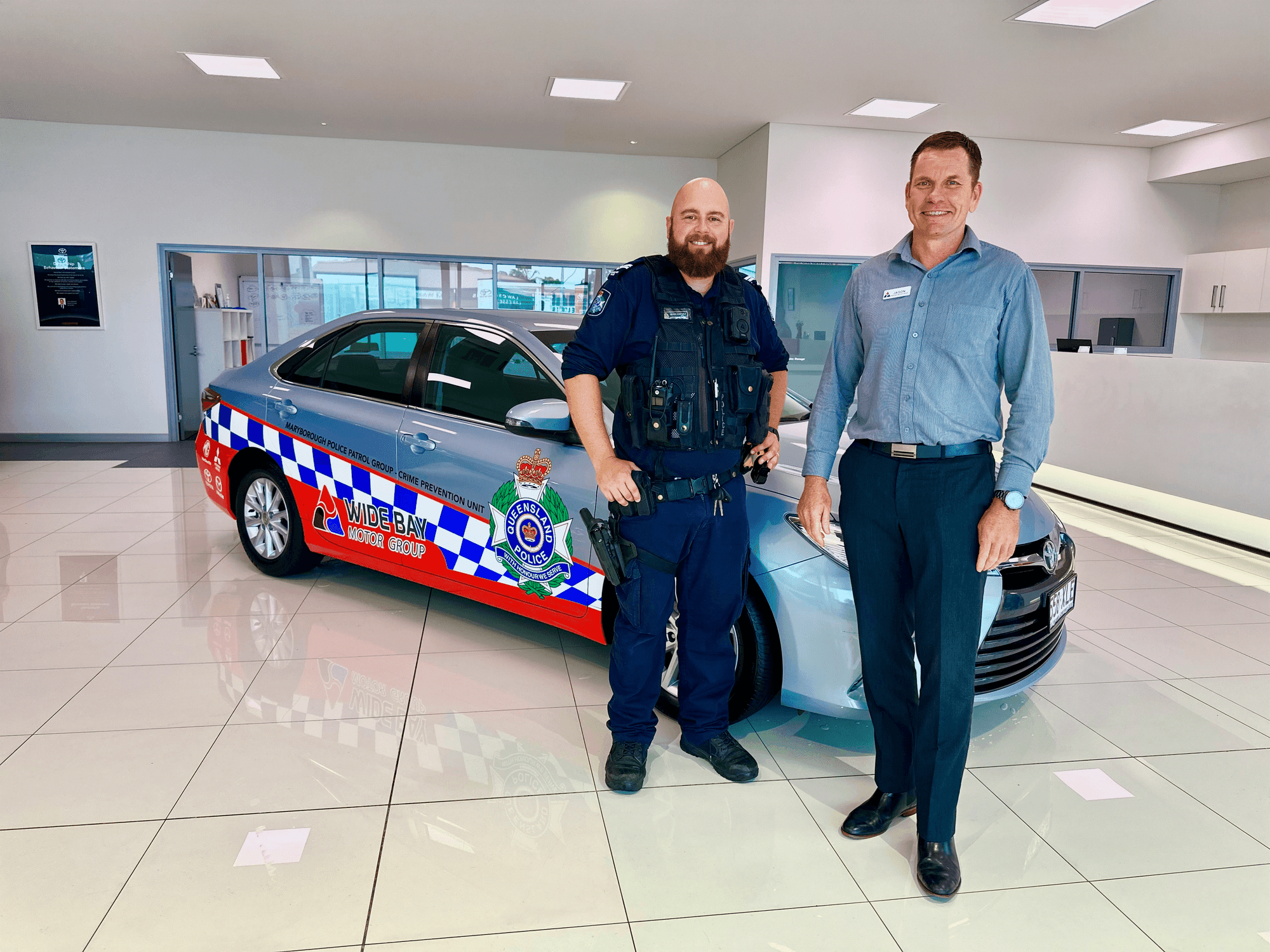Wide Bay Motor Group backs crime prevention