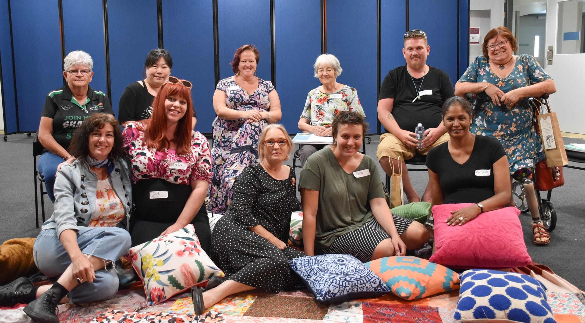 Local artist partnership for mental health spaces