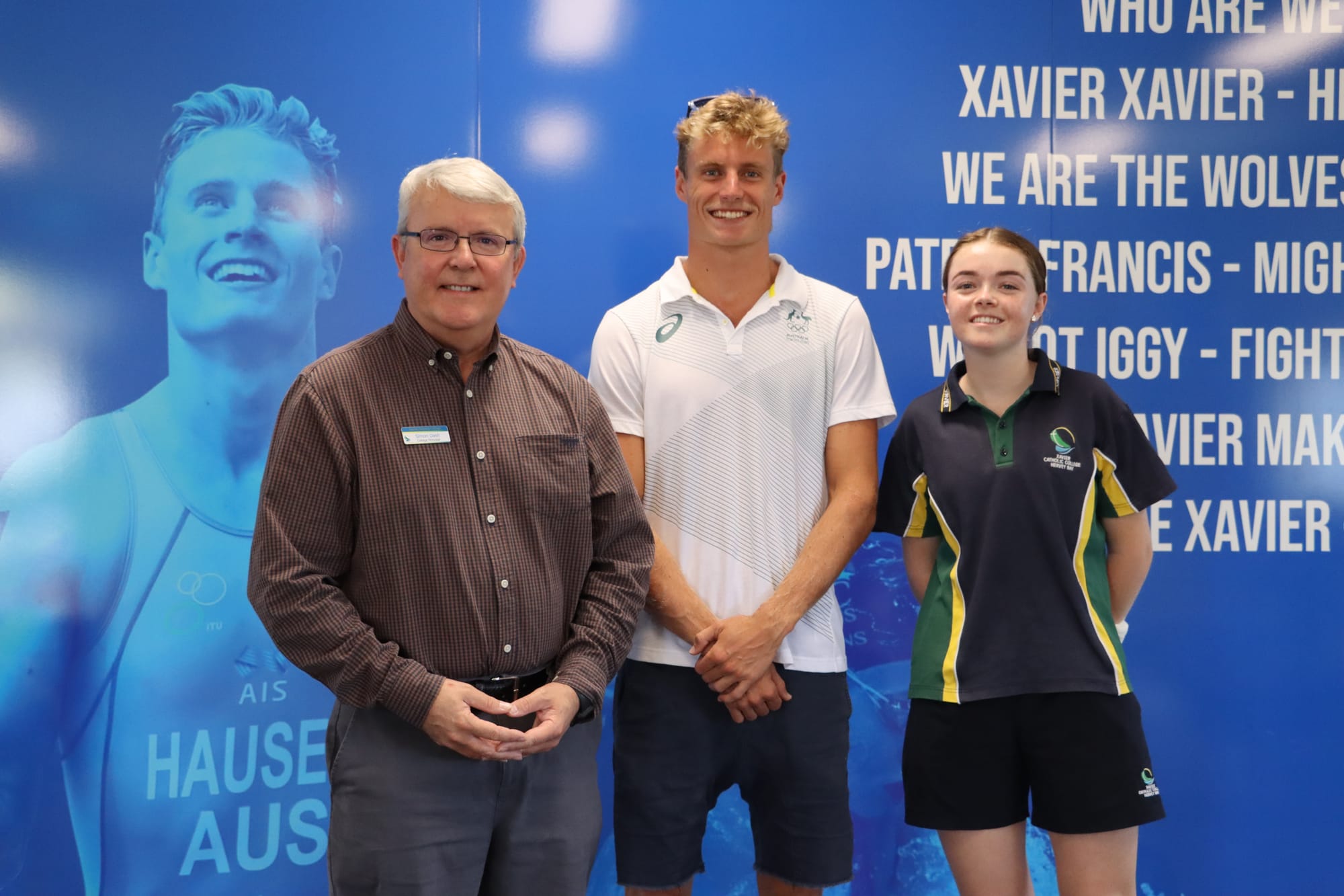 Australian Olympian inspires Xavier students