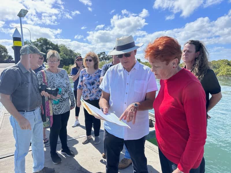 Senator Pauline Hanson’s visit to the Fraser Coast