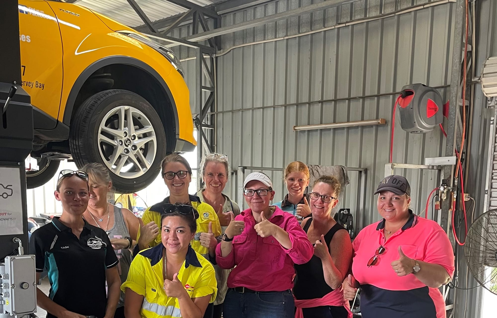 Pink Spanners Workshop