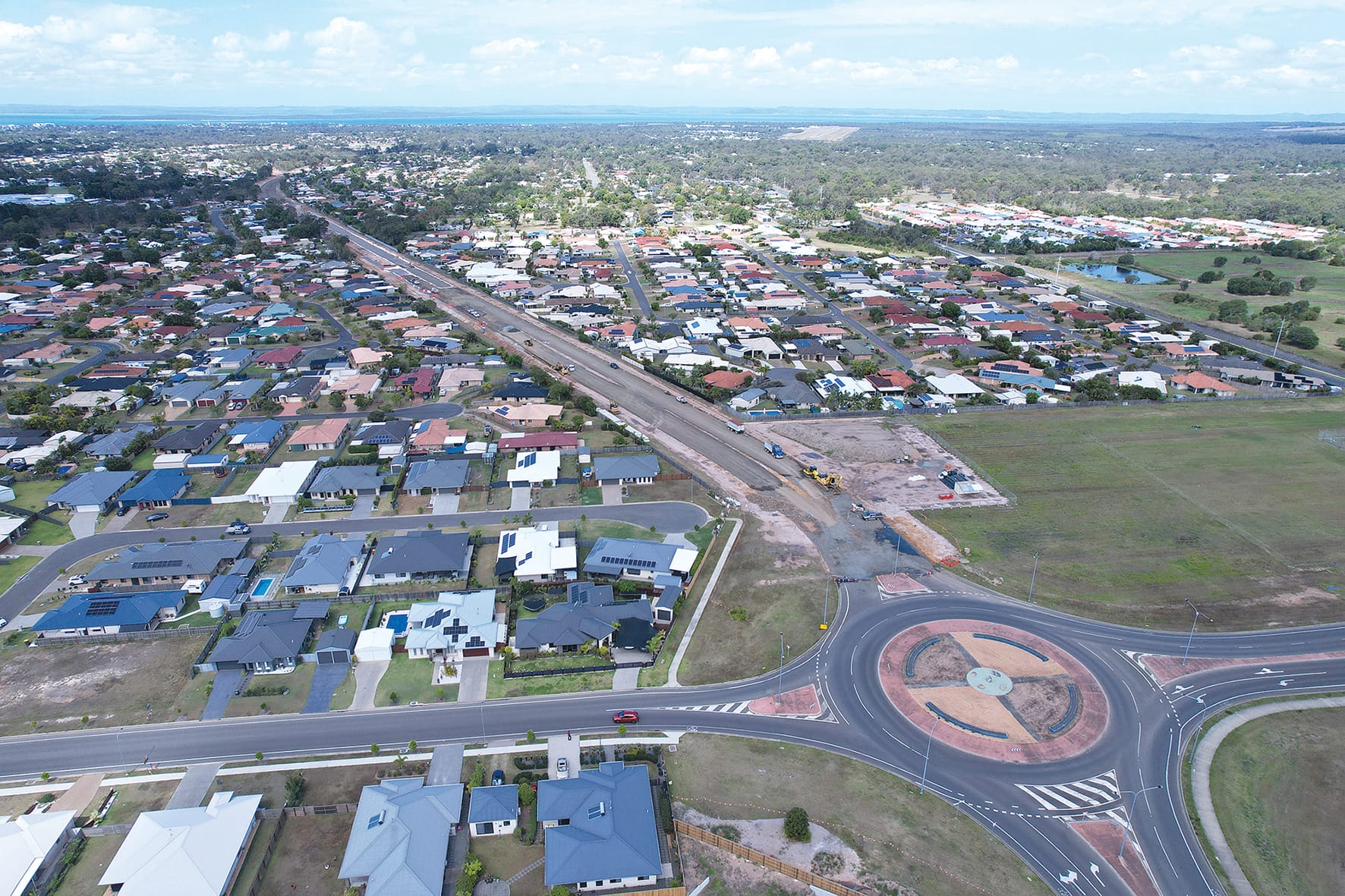 Boundary Road extension reaches half-way point