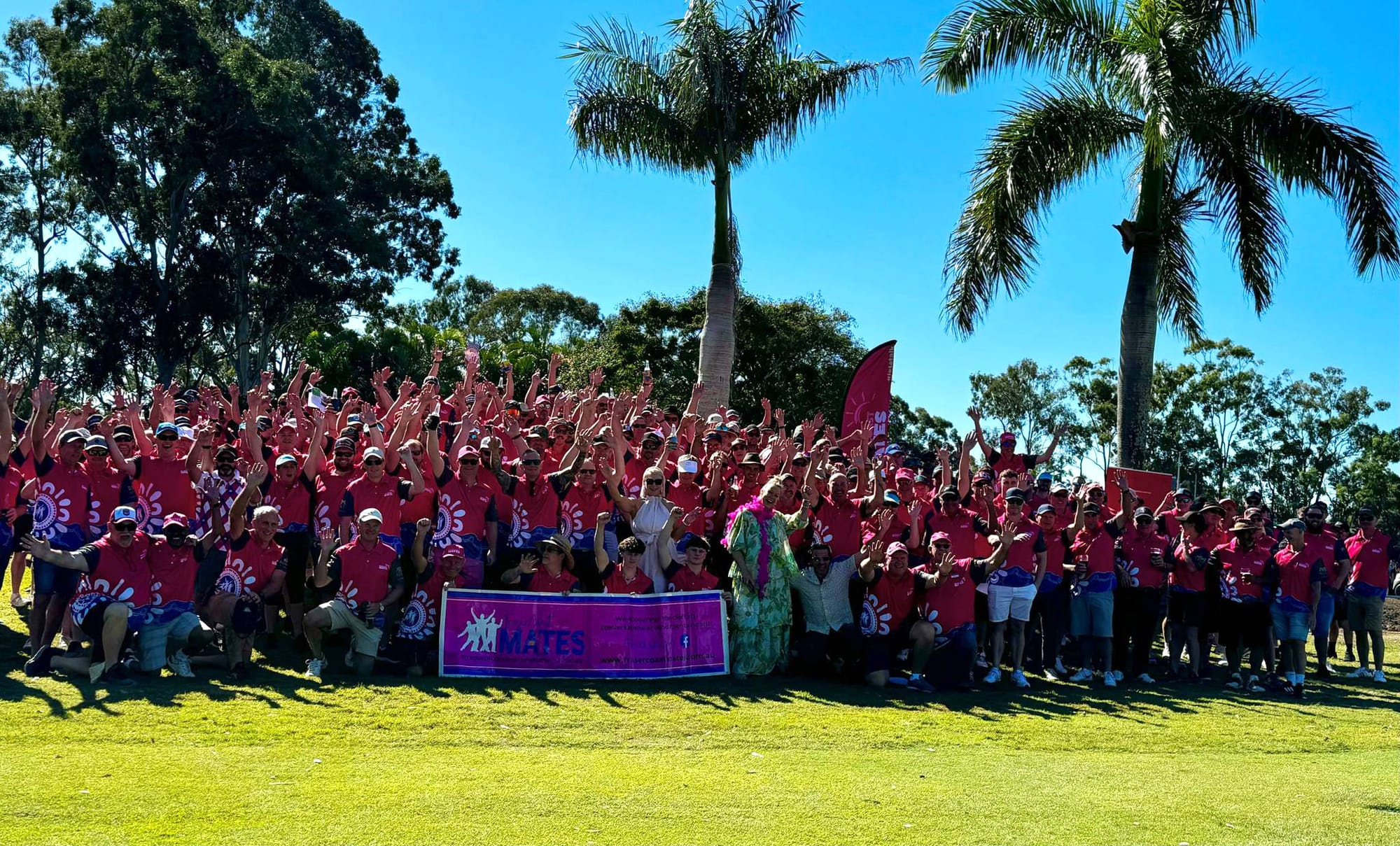 Fraser Coast Mates raise serious money for suicide prevention