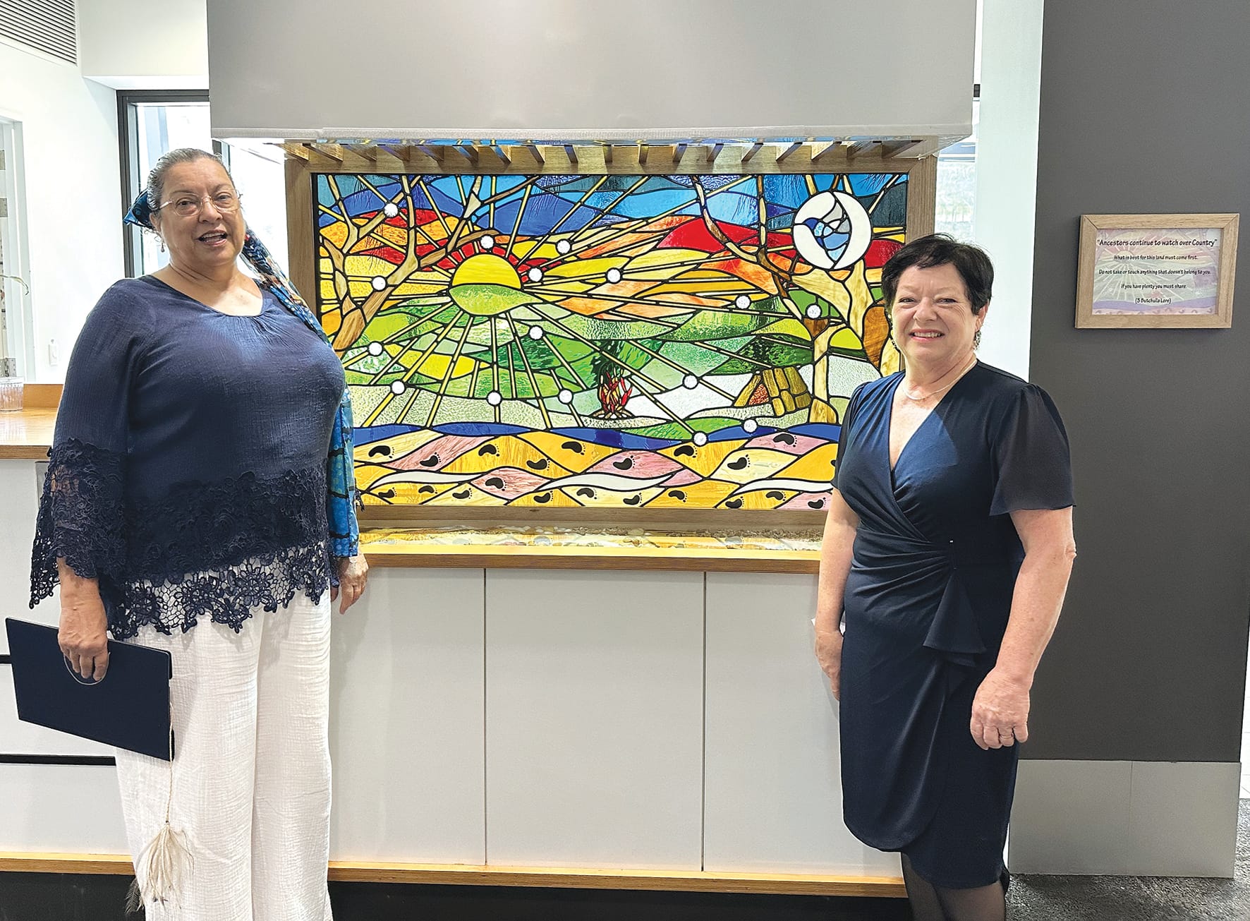 St Stephen’s unveils First Nations artwork