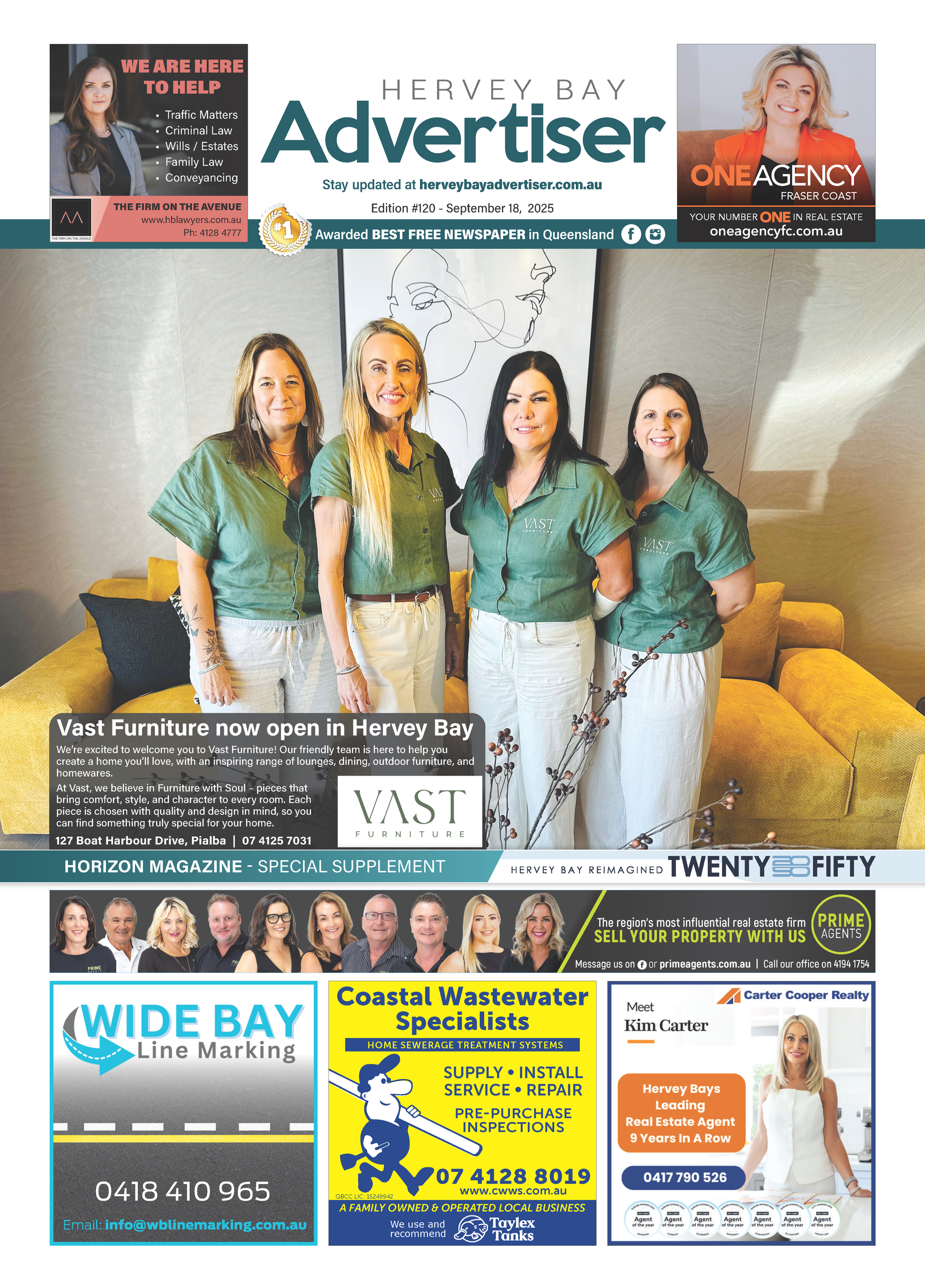 Hervey Bay Advertiser 18th September 2025  post
                                image