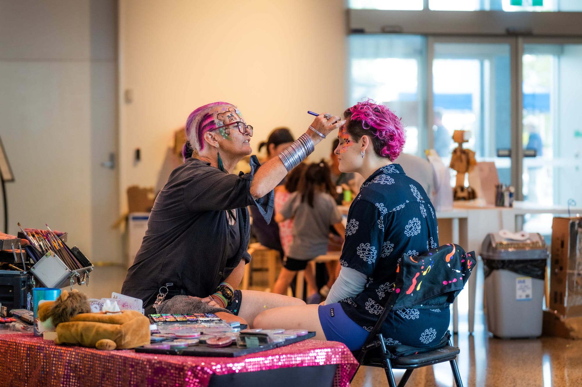 Library transforms into fun lab for a day