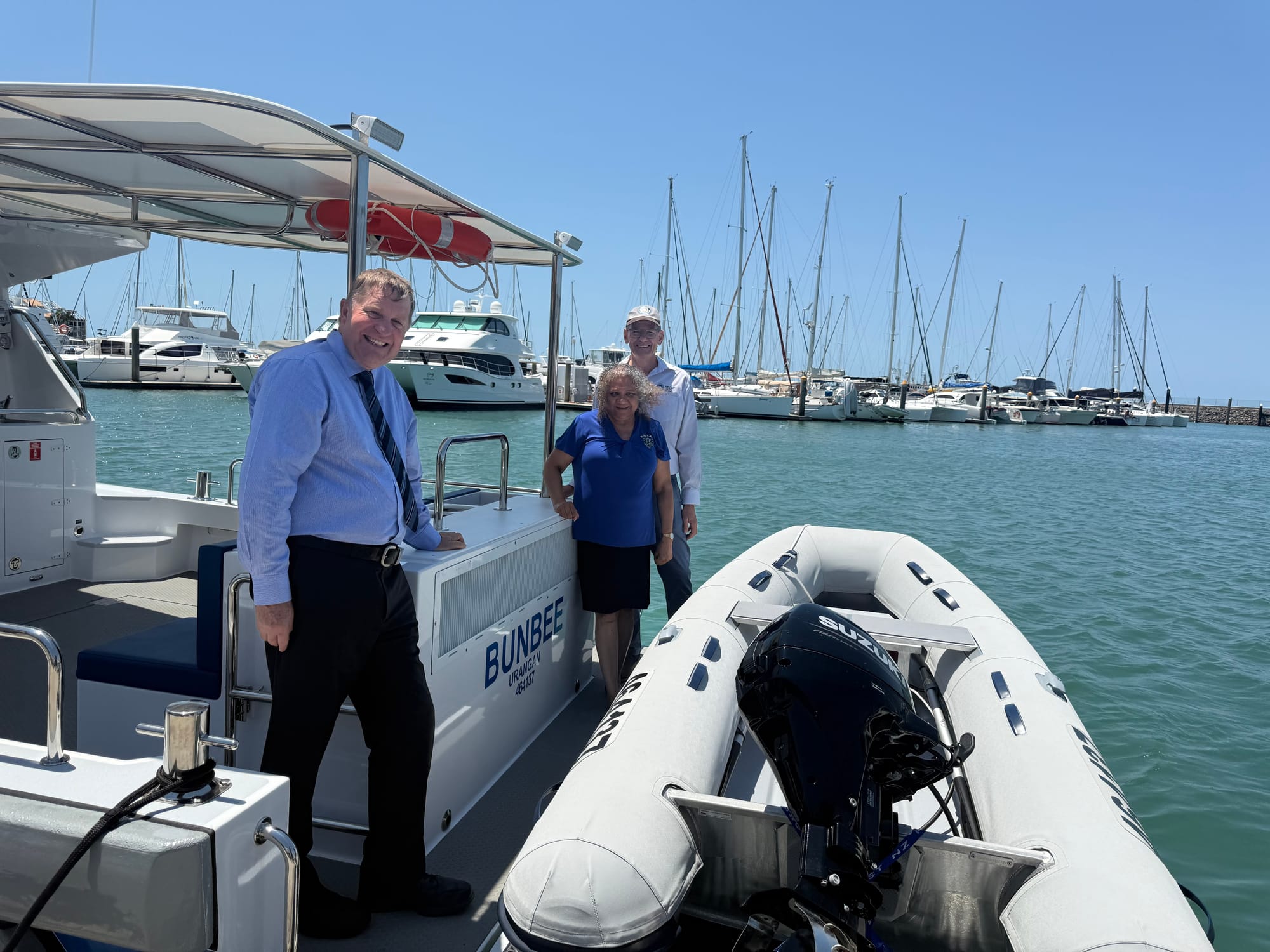 Anchors away in the Great Sandy Strait!