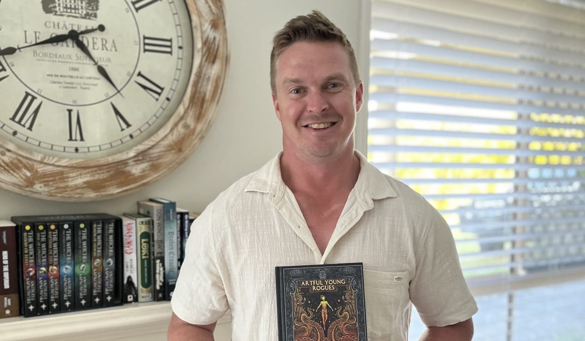 Teaching by day, storytelling by night. Liam Porter’s artful young rogues