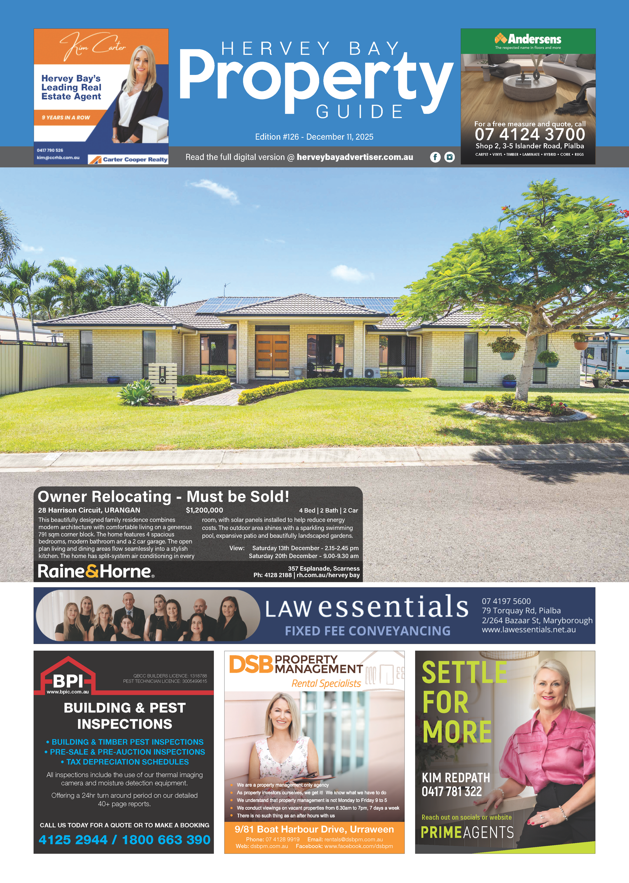Hervey Bay Property Guide 11th December 2025  post
                                image