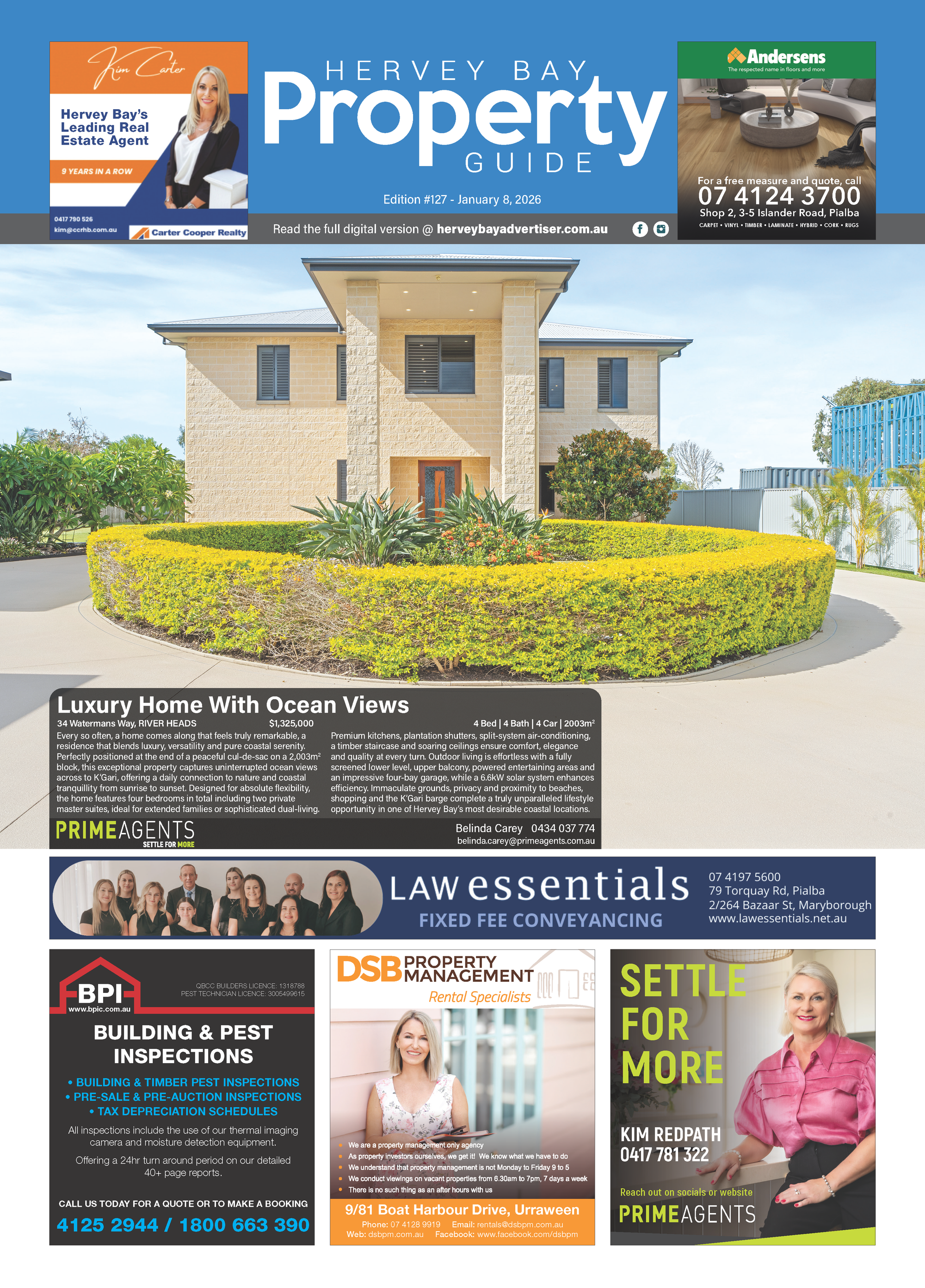 Hervey Bay Property Guide 8th January 2026  post
                                image