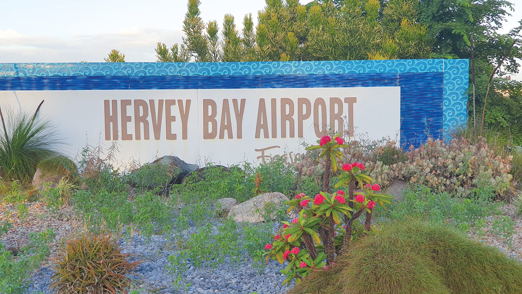 The Hervey Bay Airport has never been busier
