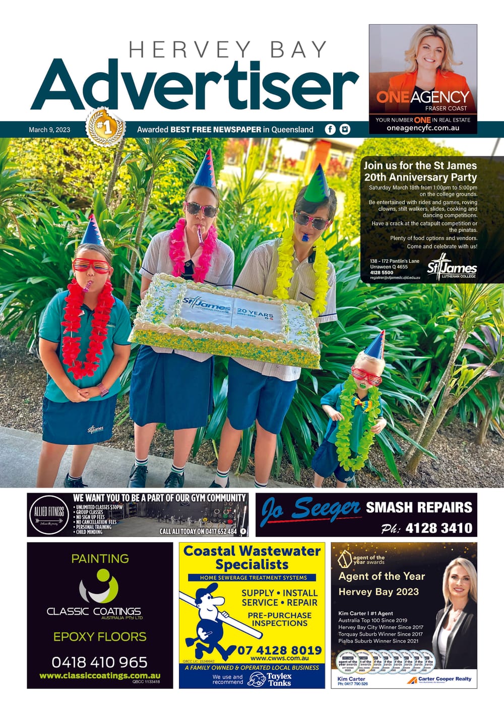 Hervey Bay Advertiser 9th March 2023 post image