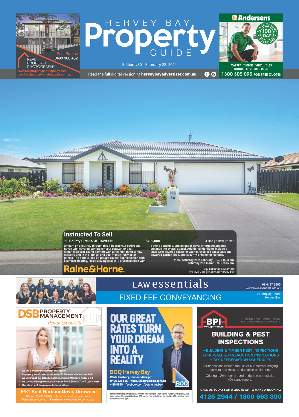 Hervey Bay Property Guide 22nd February 2024 post image