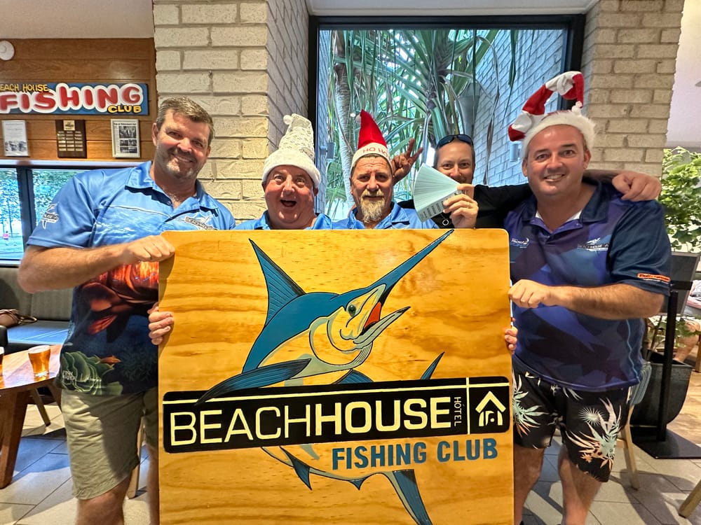 Fishing Club Christmas raffle helps the community post image