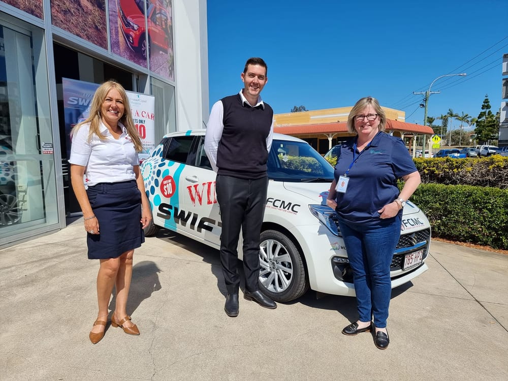 Fraser Coast Ford helps drive Hospice post image