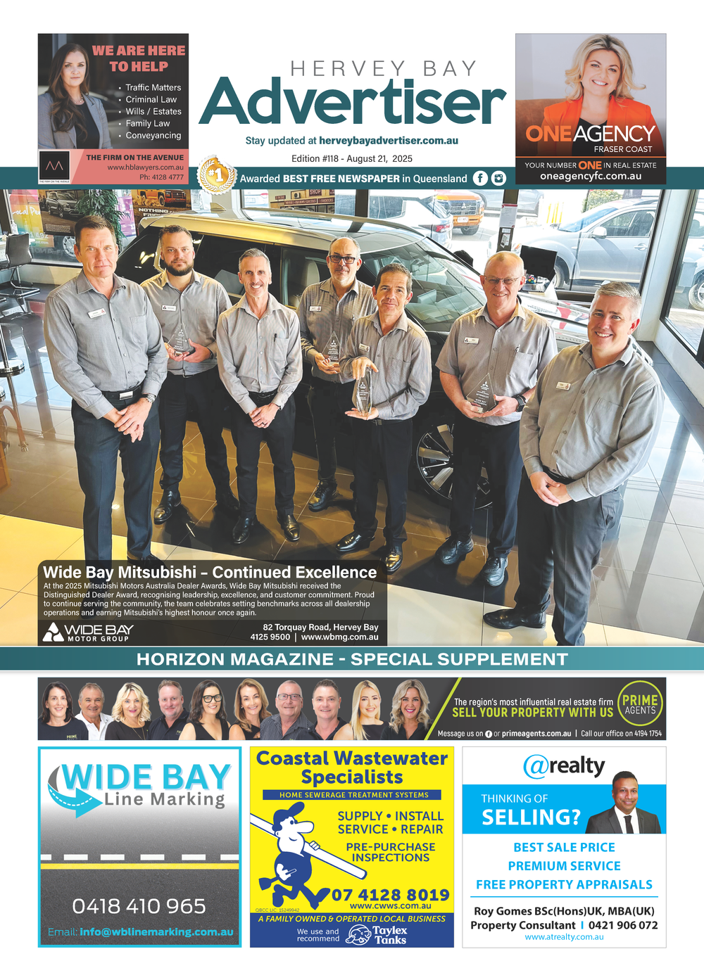 Hervey Bay Advertiser 21st August 2025 post image
