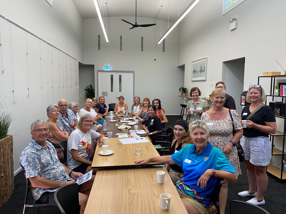 Morning tea to welcome new Fraser Coast residents post image