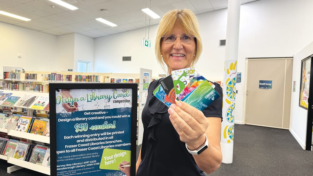 Get creative; design the Fraser Coast library card! post image