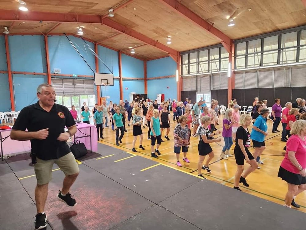 Line Dancing Dancers Fundraising for Cancer post image