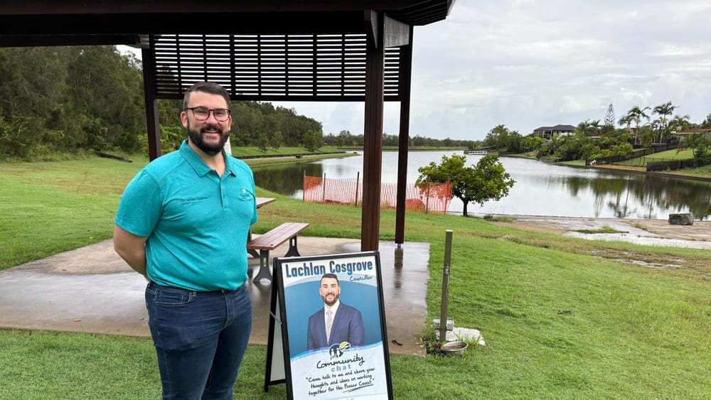 Weighing vision, leadership and community voice. Cr Lachlan Cosgrove talks Torquay foreshore post image