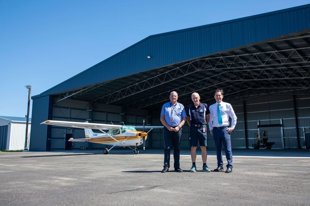 New hangar takes off at Hervey Bay Airport post image