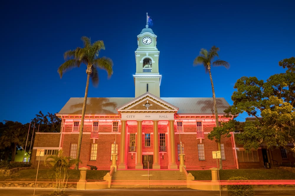 Maryborough library & City Hall offices plan post image