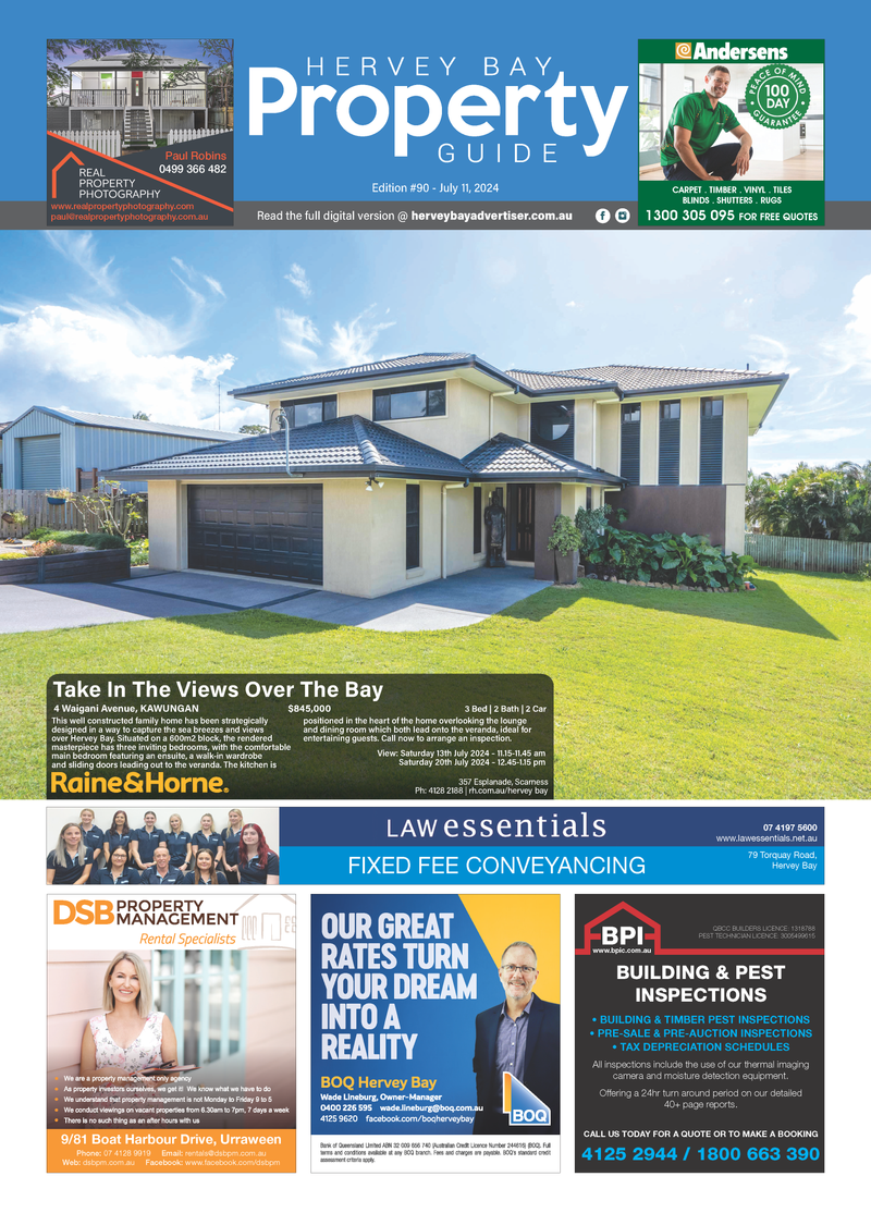 Hervey Bay Property Guide 11th July 2024 post image
