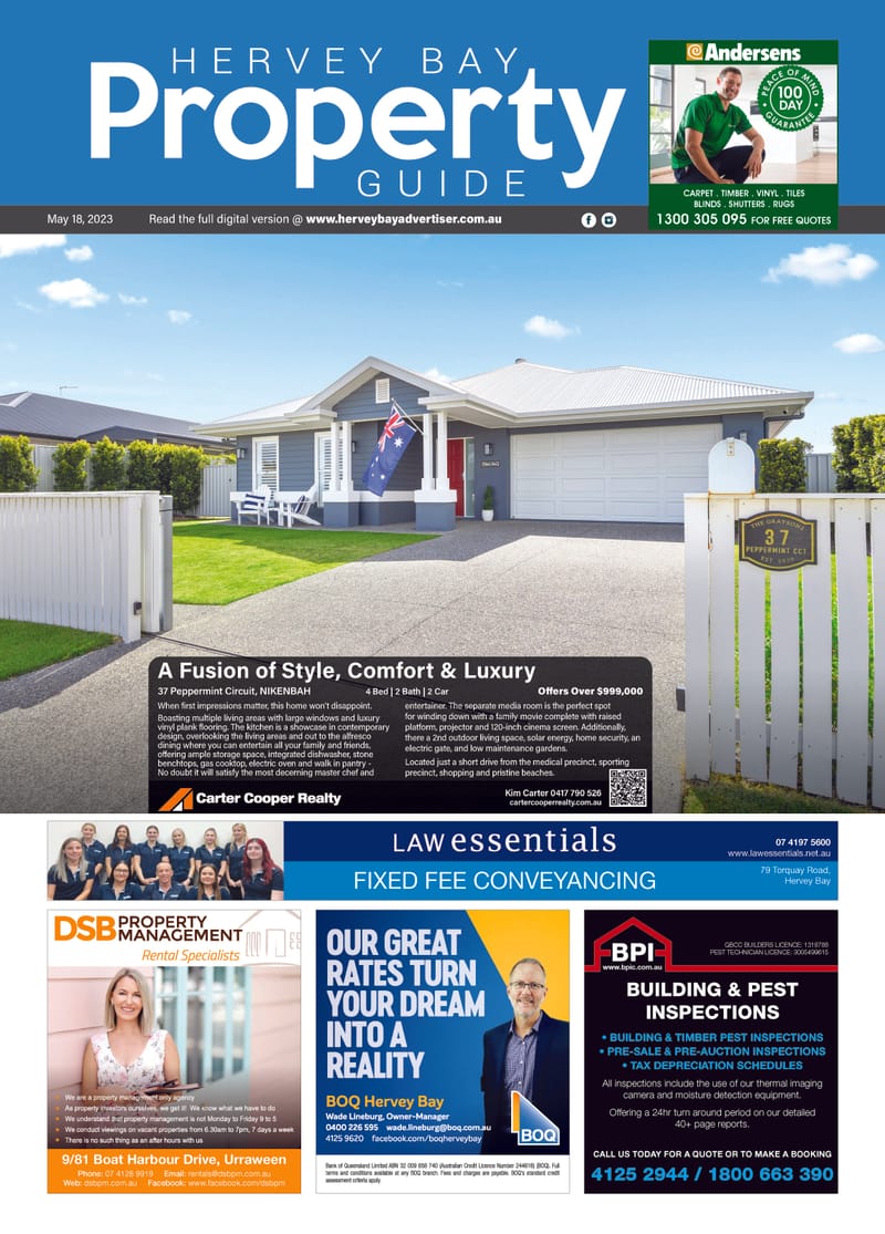 Hervey Bay Property Guide 18th May 2023 post image