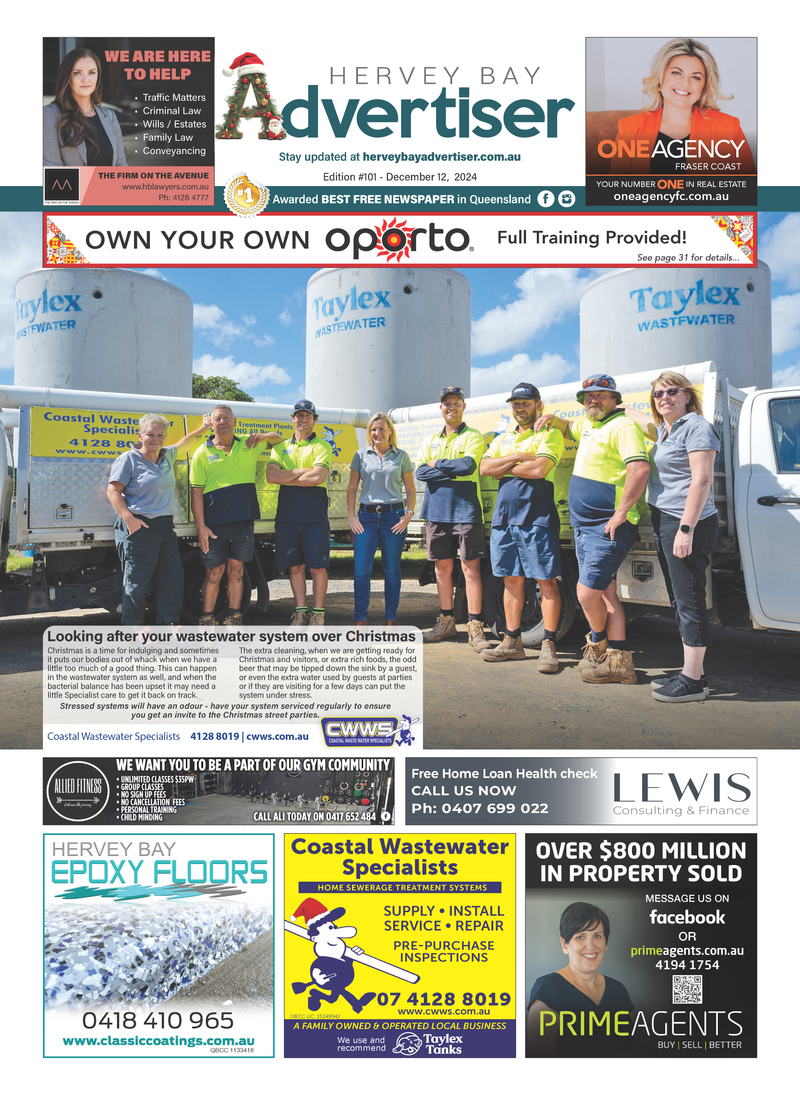 Hervey Bay Advertiser 12th December 2024 post image