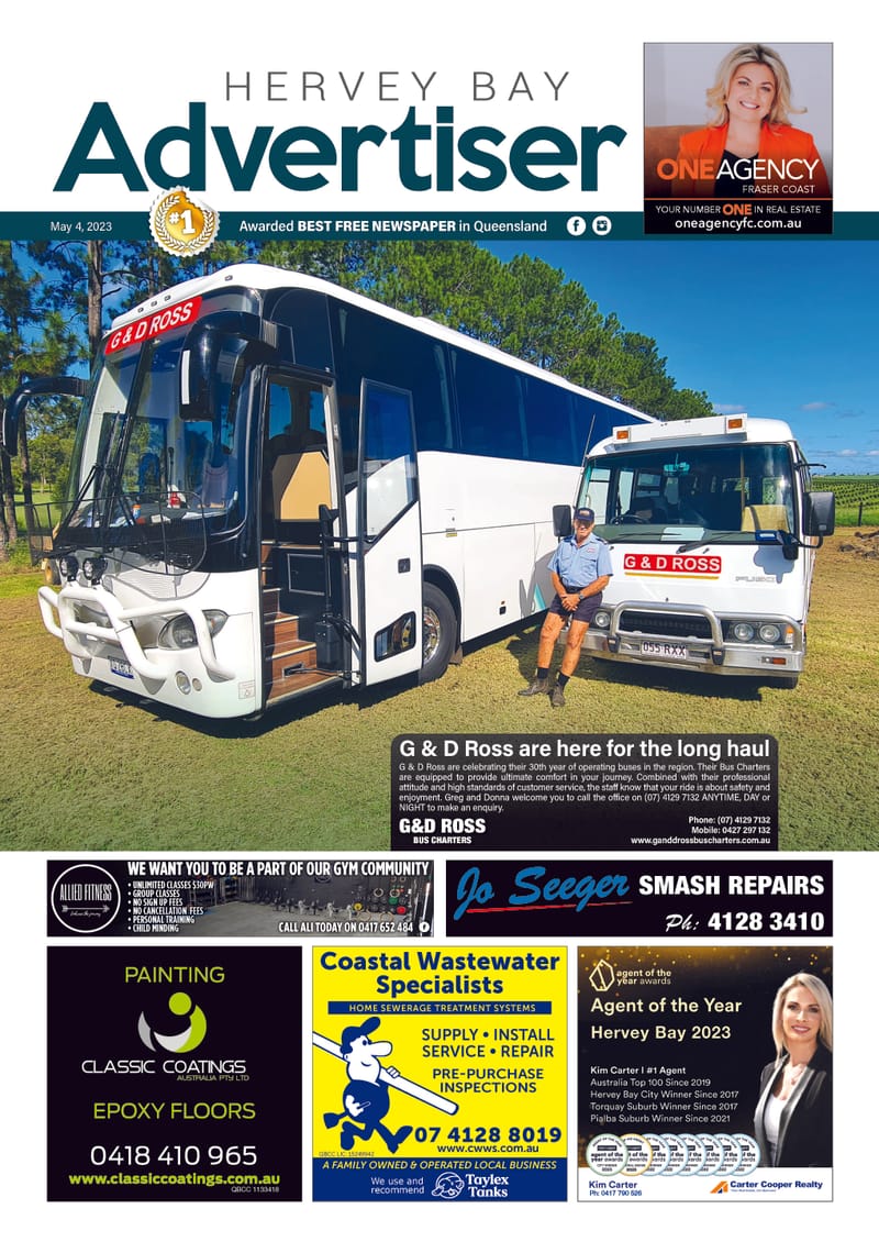 Hervey Bay Advertiser 4th May 2023 post image