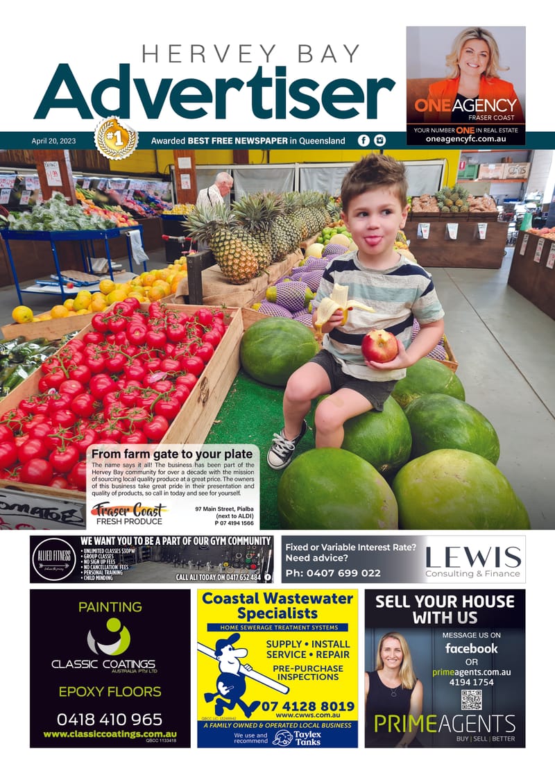 Hervey Bay Advertiser 20th April 2023 post image