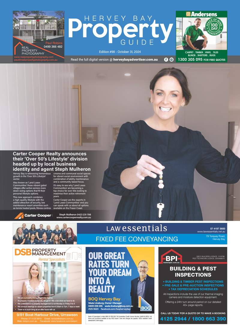 Hervey Bay Property Guide 31st October 2024 post image