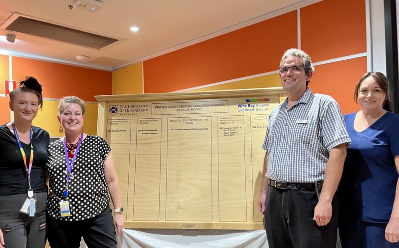 New Honour Board unveiled at Hervey Bay Hospital post image