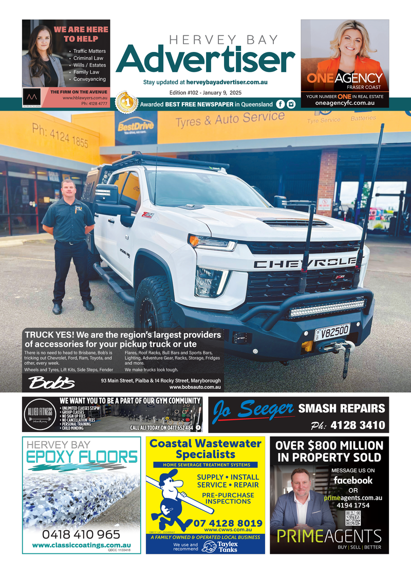 Hervey Bay Advertiser 9th January 2025 post image