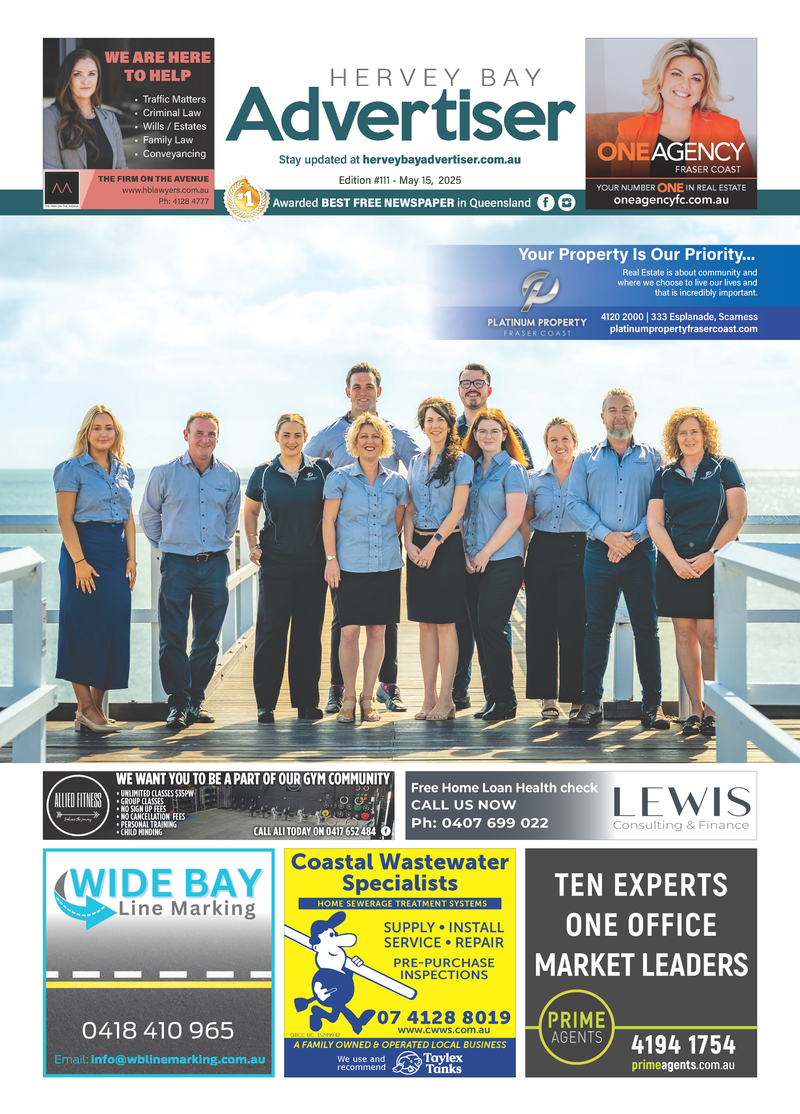 Hervey Bay Advertiser 15th May 2025 post image