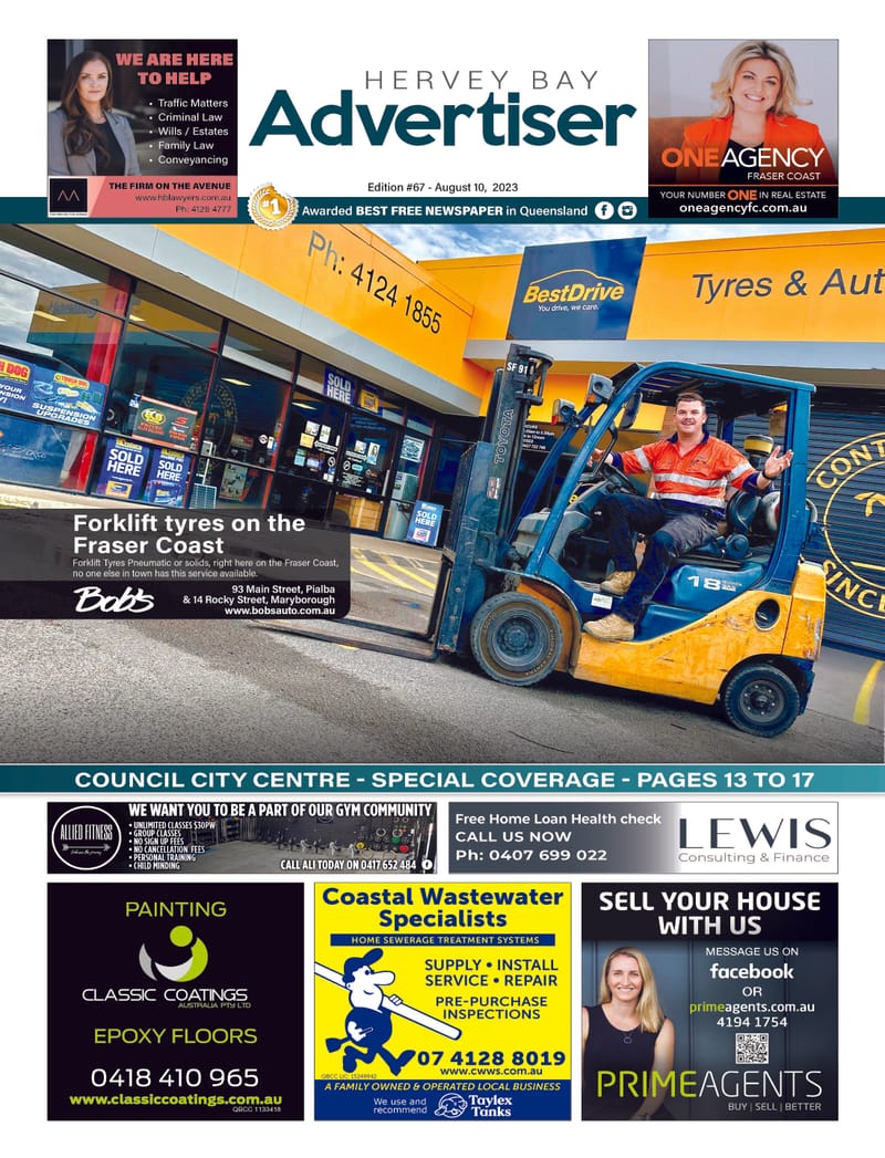 Hervey Bay Advertiser 10th August 2023 post image
