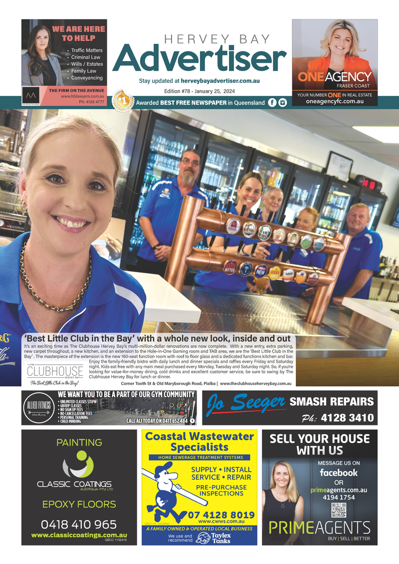 Hervey Bay Advertiser 25th January 2024 post image