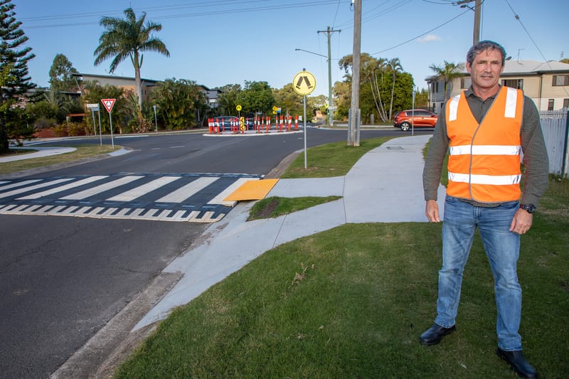 Roundabout to improve traffic flow completed post image