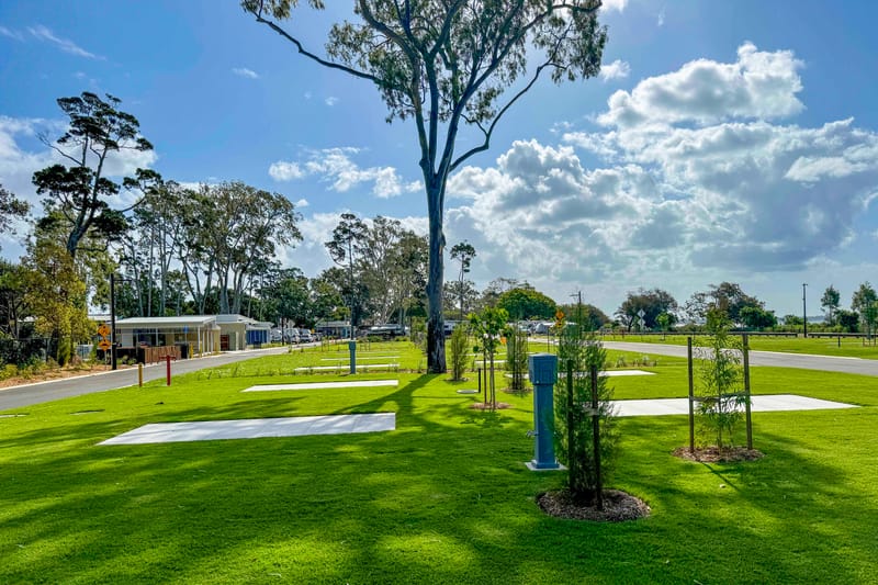 Scarness caravan park renewal completed post image