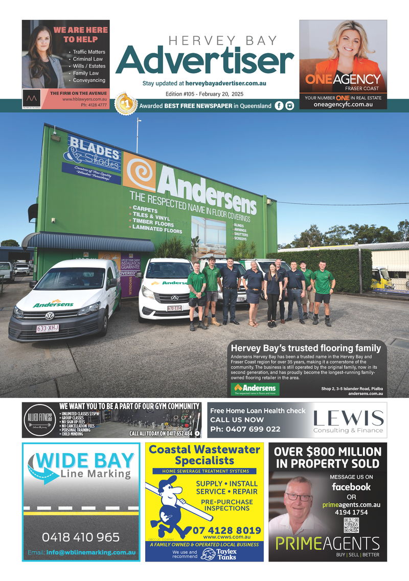 Hervey Bay Advertiser 20th February 2025 post image