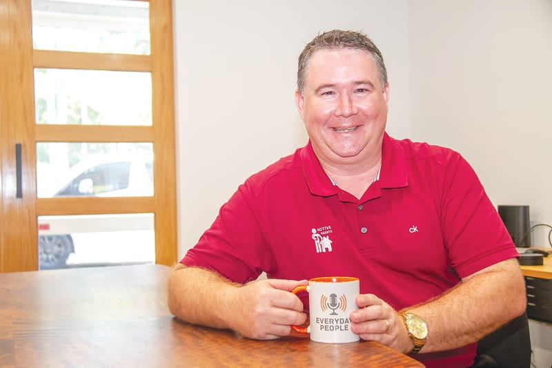 EVERYDAY PEOPLE - Shane Bradbury - Giving back post image