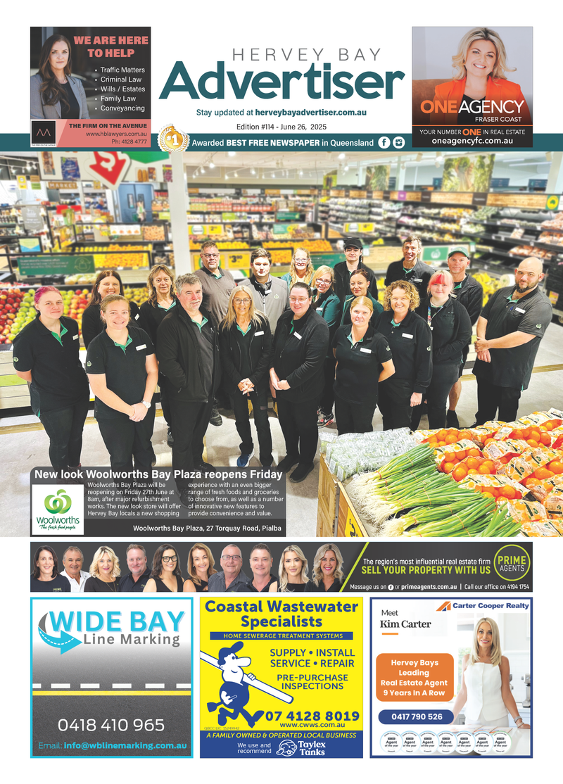 Hervey Bay Advertiser 26th June 2025 post image