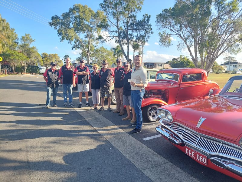 Local Car enthusiasts make much appreciated donation to Community Flights post image