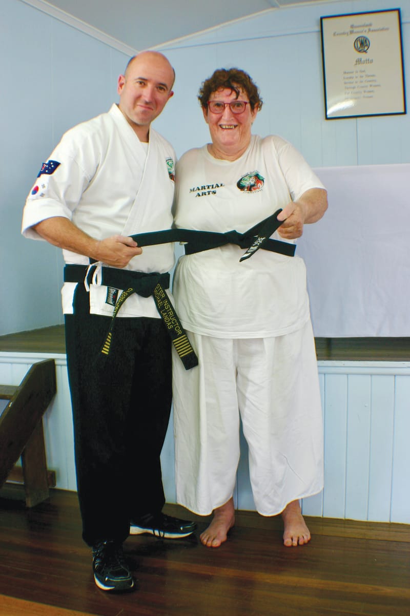 Achieving a black belt at the age of 68 post image